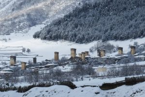 Winter in Mestia